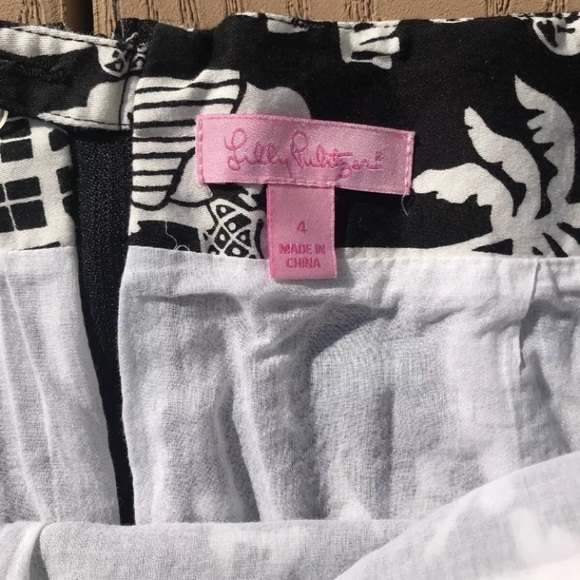 Lilly Pulitzer Holy Grail Late Night Toile Skirt - Picture 4 of 4